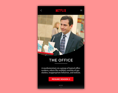 Daily UI 025: TV App app daily 100 challenge daily ui daily ui 025 dailyui design mobile mobile app design netflix product design tv app ui ux