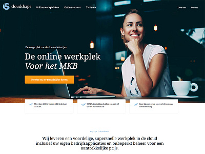 cloudshape clean design hosting minimal responsive ui uidesign uiux website