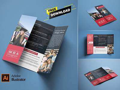 Free Single Gatefold Brochure Download free free ai free brochure free design free download free premium download free print design free psd freebie freelance