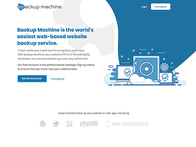 Rejected project backup clean design illustration minimal ui ux website