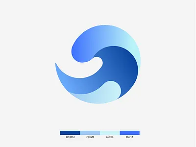 Thames Water - Logo Concept berkshire design berkshire logo brand design brand identity branding for sale gradient logo logo logo concept logo design logo design concept logo refresh smart mark uk logo unused logo water logo wave wave logo