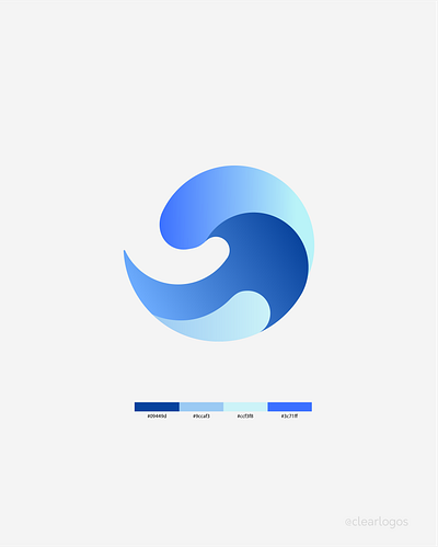 Thames Water - Logo Concept berkshire design berkshire logo brand design brand identity branding for sale gradient logo logo logo concept logo design logo design concept logo refresh smart mark uk logo unused logo water logo wave wave logo