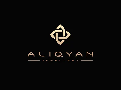 ALIQYAN Jewelry Logo Design arabesque arabic arabic design arabic logo branding jewel jewelry jewelry logo logo logo design lux luxury luxury branding mosque mosque logo panter panter vision ring symbol wordmark
