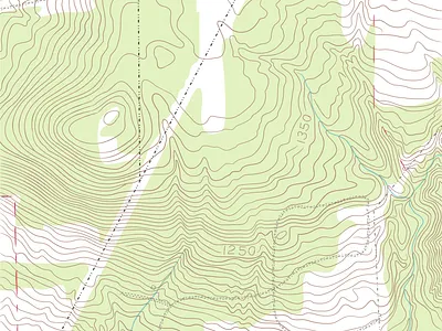 lxl topography identity illustration illustrator linework map maps topographic topographic map topographical topography vector