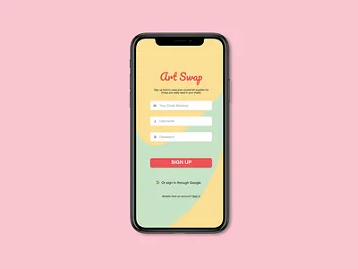 Daily UI: 001 Sign Up Form daily ui 001 dailyui design figma photoshop signup form