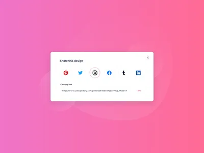 Share Post UI Design dailyui ildiesign modal modal design modal ui share share modal share modal ui share post share ui social media ui ui design ui pattern ux ux design