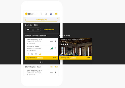 IQplanner Recommended Itinerary flight hotel moscow msk planner saint petersburg spb travel trip