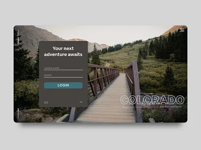 Web Login Concept