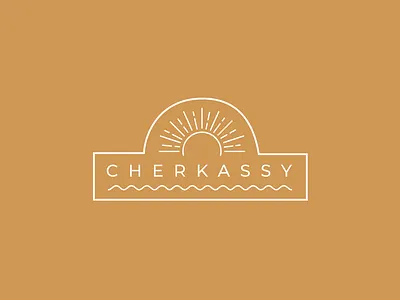 Cherkassy Town Sticker for Dribbble Weekly Warm-Up animation branding bright challenge design flat geometric geometric design graphic design graphics icon illustration logo logo design sticker sticker design typography vector vector illustration white