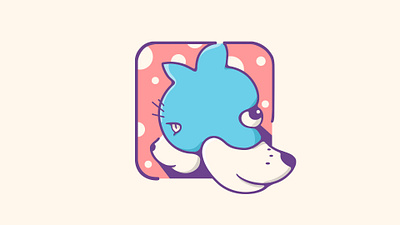 Petfinder App Icon Redesign 2d app branding character design design flat icon illustration logo ui