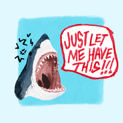 JUST LET ME HAVE THIS emo feelings great white shark shark week