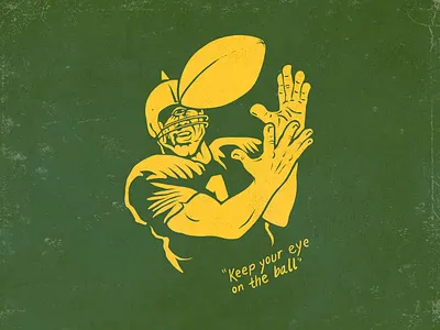 Fantasy Football - Cyclops design fantasy football illustration lettering