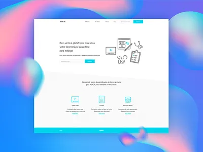 Adacia Platform adacia genia plataform site xd design