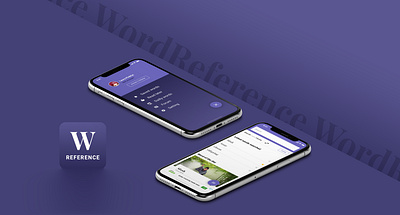 WordReference Redesign app app design concept mobile mobile app mobile design product design purple redesign ui