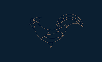 rooster branding design logo rooster rooster logo vector