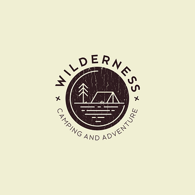 mountain camping adventures camping design icon illustration logo mountains typography vector