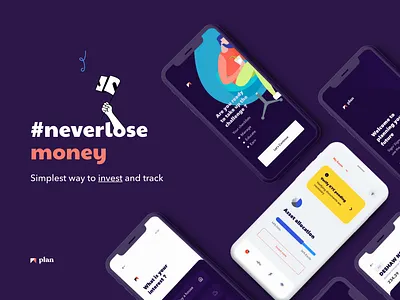 Planning app adobe xd illustration ui uidesign