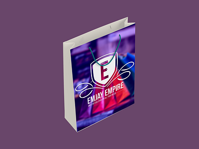 Logo for EMJAY EMPIRE aethetic brand branding designs fashion graphic design logo mockup mockups packaging photoshop social media