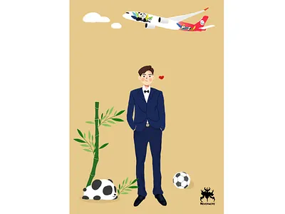 Character illustration exercise illustration