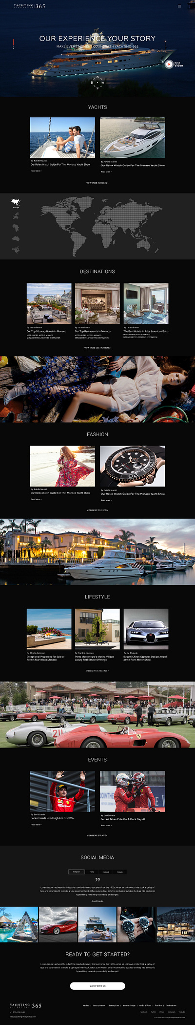 yachit branding design event fashion hotel luxury brand travel ux website