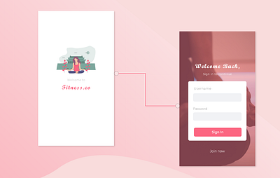Mobile App design UI/UX Login screen fitness.co fitness app login design login screen mobile mobile app mobile application mobile design mobile ui mobile ui kit mobile uiux modern product page screen ui ui design uidesign ux ui ux design uxdesign uxui