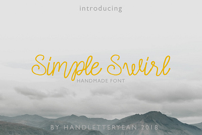 Simple Swirl design display display font display type display typeface font font awesome font design font family fonts handwriting handwriting font handwritten illustration logo script script font script lettering scripts typography