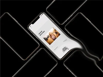 Andre Josselin Concept app design typography ui ux web website