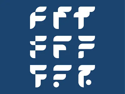 FFF Logo Concept branding design flat graphicdesign graphics icon identity letter logo logomaker logos logosai type