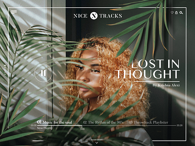 Playlister Web Design design graphic design lettering typography user interface web design website design
