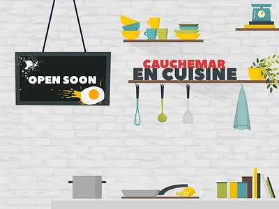 Open Soon Overlay Stream Twitch - Cooking Simulator Game cooking gaming opensoon overlay scene twitch videogame