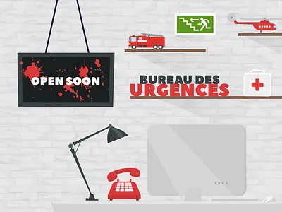 Open Soon Overlay Stream Twitch - Emergency Simulator Game emergency gaming opensoon overlay scene twitch videogame