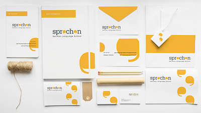 stationary | sprechen design designer graphic graphic design