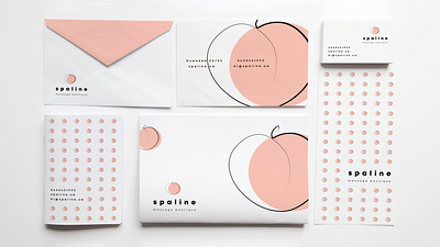 stationary | spaline corporate identity design designer identity design