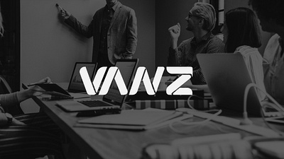 VANZ Digital | Logo design illustration logo minimal typography