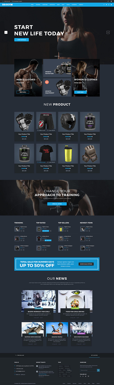 BROGYM business gym sport sport design training programm webdevelopment wordpress wordpress development