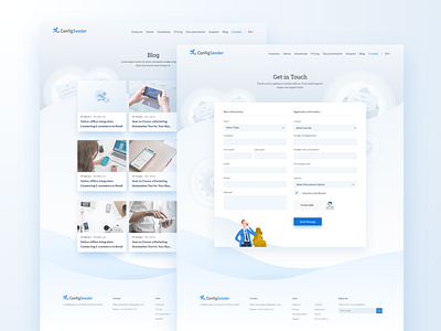 Configseeder - Web Design & Wordpress Development blog clean contact contact form contact page contact us elegant light ui ux wave web web design web developer web development white wordpress wordpress design wordpress designer wordpress developer wordpress theme