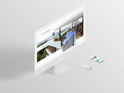 Mangoré - Real Estate Homepage architecture building design home page homepage homepage design landing page real estate ui ux web development website