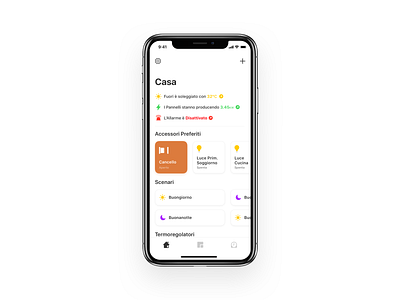 Home Automation App app concept design home icons ios ui userinterface ux