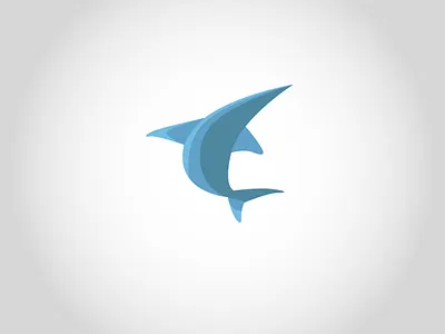 BIG FISH! animal big blue branding design fish fisherman illustration jump logo swordfish vector