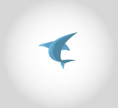 BIG FISH! animal big blue branding design fish fisherman illustration jump logo swordfish vector
