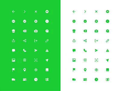 Icons for delivery service app car delivery flat icon illustration location minimal mobile service ui van