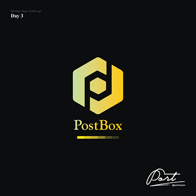 PostBox Logo abstract abstract art abstract design abstract logo adobe adobe illustrator branding esports logo illustraion illustrator logo logodesign logotype photoshop portnizam postbox shajinshimaru typography