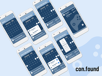 DailyUI 038 - Calendar adobe xd android calendar convention dailyui dailyui 038 video game