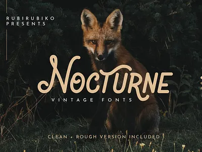 Nocturne – Vintage Fonts Sample aged font font design freebies vintage