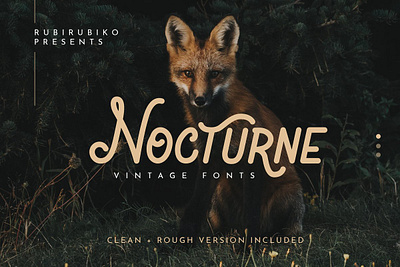 Nocturne – Vintage Fonts Sample aged font font design freebies vintage