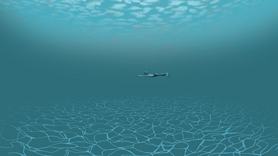 Midnight Pool animation design illustration photoshop