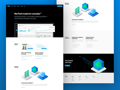 Fyllo - Homepage Design analysis cannabis design marijuana ui ux web web design webdesign website website concept website design websites weed