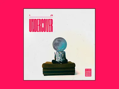 Undercover Single Artwork brand design graphic design music