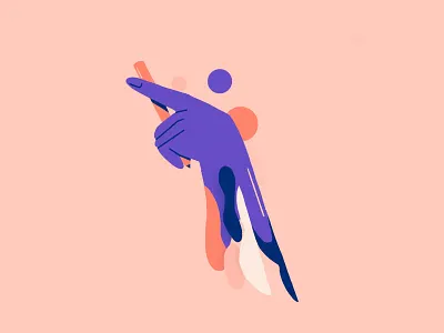Painting colorful design draw hand illustration minimal pen procreate sketch vector