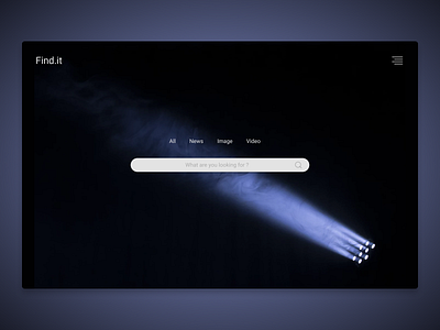 Find it - Search Daily UI 022 022 app application dailyui design flat minimal search ui ux web